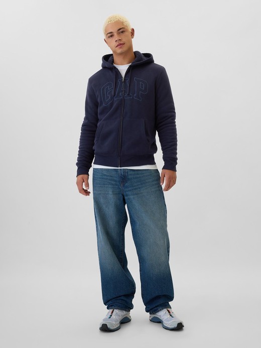 Adidas x Gonz Heavyweight Shmoofoil 1/4 Zip Sweatshirt Size