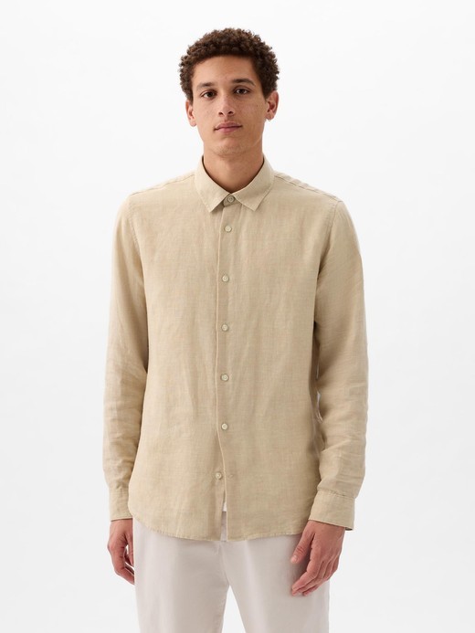 Image for Linen-Cotton Shirt from Gap