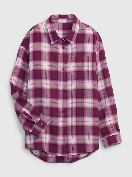 Image for Kids Flannel Shirt from Gap