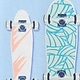 Skateboard Blue