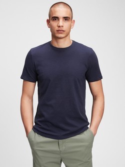 Moška slim fit majica s kratkimi rokavi