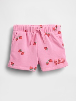 babyGap Logo Pull-On French Terry Shorts