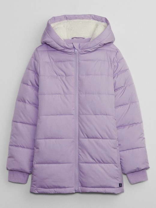 Image for Kids ColdControl Max Long Puffer Jacket from Gap