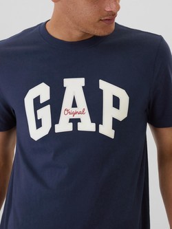 GAP Everyday Soft Gap Logo T-Shirt Blue 4