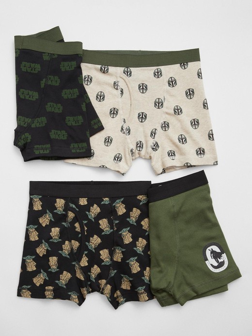 Slika za GapKids | Star Wars™ paket 4 parov spodnjih hlač za dečke od Gap