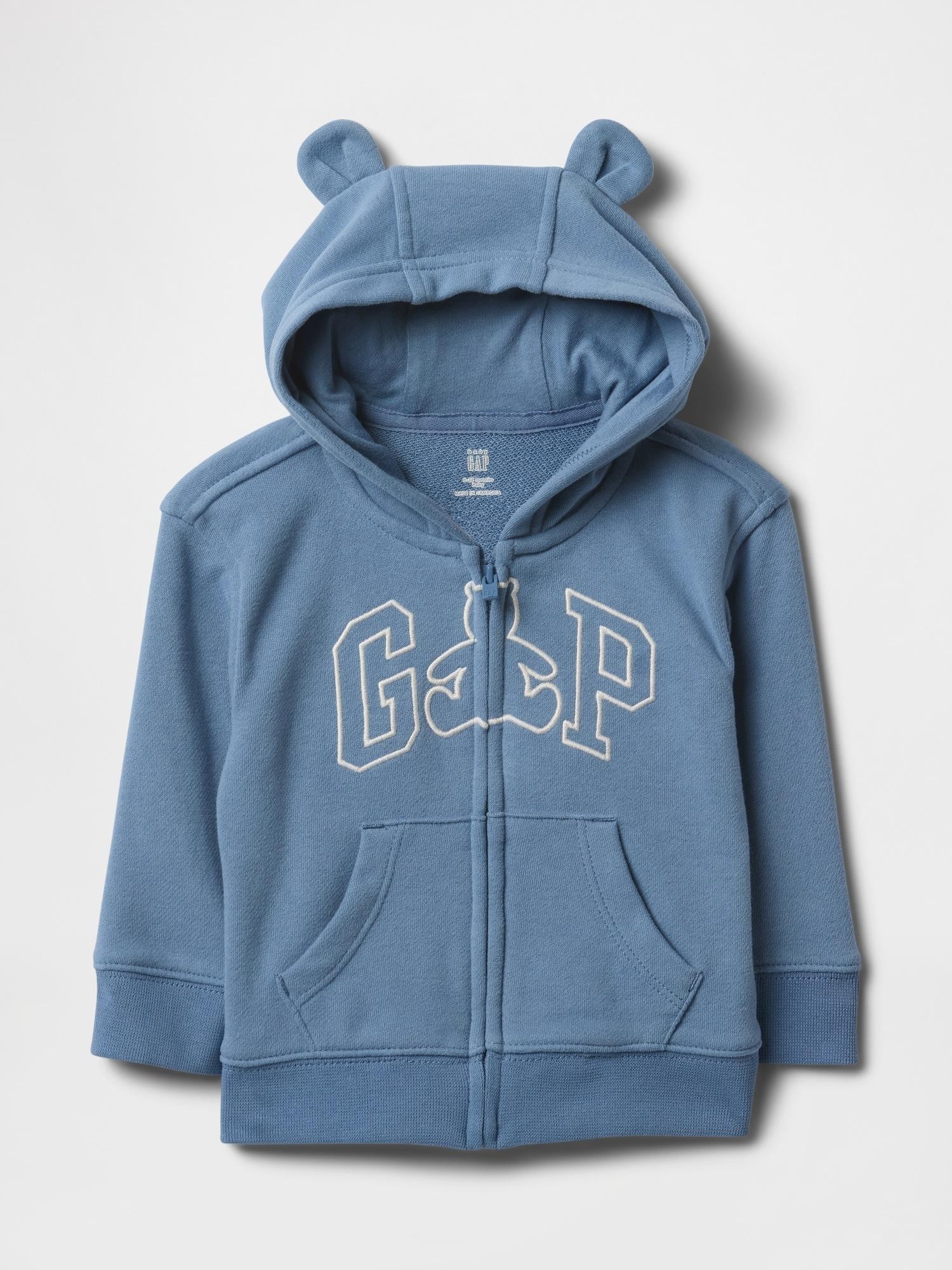 GAP Gap logo jopa za novorojenčke Modra - Soft Cornflower 452 