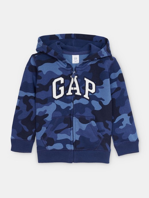 Image for babyGap Logo Zip Hoodie from Gap