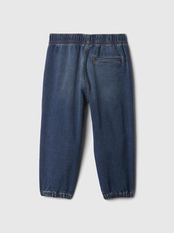 GAP Baby &amp; Toddler Parachute Sweatpant Jeans Dark Wash 2