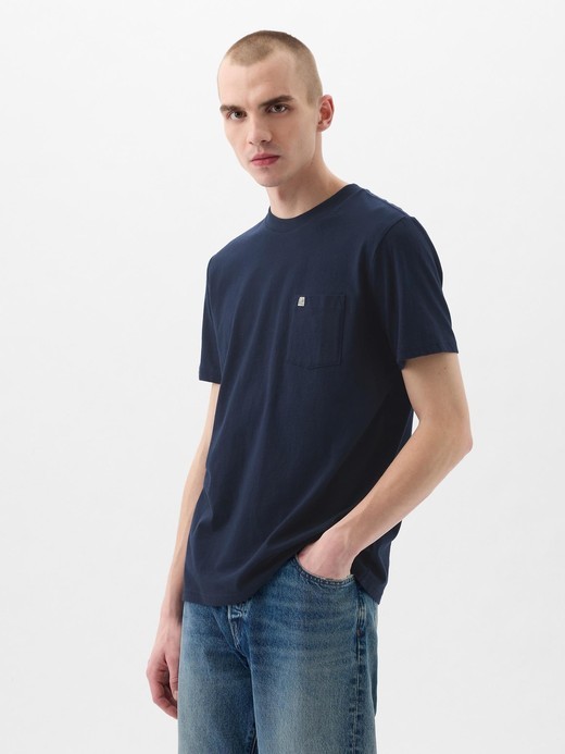 Image for Organic Cotton Pocket T-Shirt from Gap