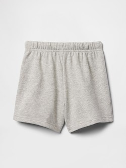 GAP Gap logo kratke hlače za malčke Siva - Light Heather Grey B08 2