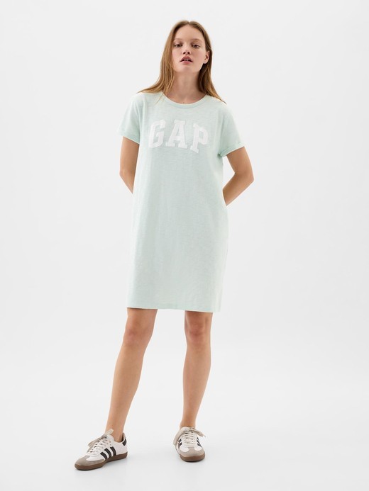 Image for Relaxed Gap Logo T-Shirt Dress from Gap