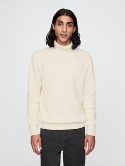 CashSoft Fair Isle Turtleneck Sweater