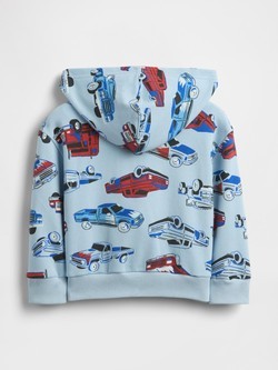 GAP Gap logo jopa s kapuco za malčke Modra - Light Blue Shadow 2