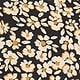 Khaki Tan & Black Floral