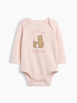 Baby Organic Cotton Family Graphic Bodysuit