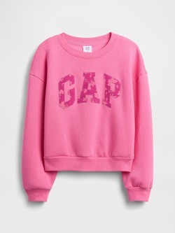 Kids Oversized Graphic Sweatshirt