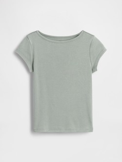 Kids Cap-Sleeve Fitted T-Shirt
