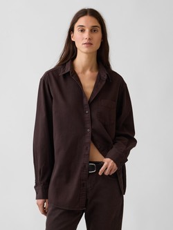 Ženska oversized denim srajca