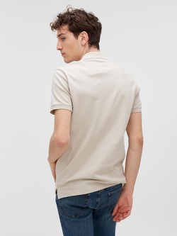 GAP Pique Polo Shirt Moonstone 2