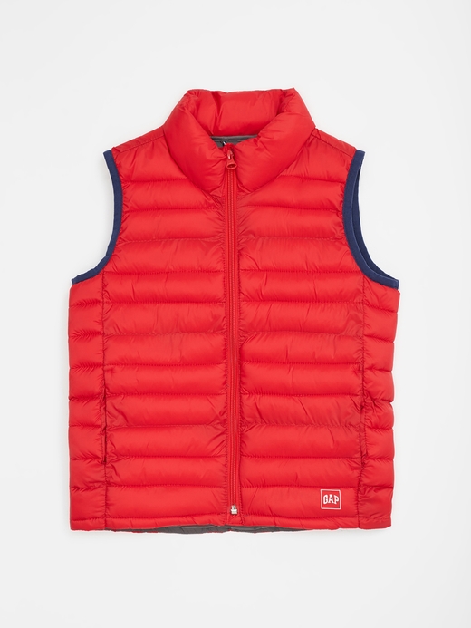 Kids Upcycled Lightweight Puffer Vest