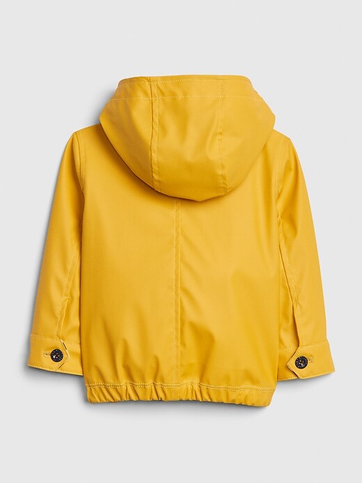jersey lined raincoat