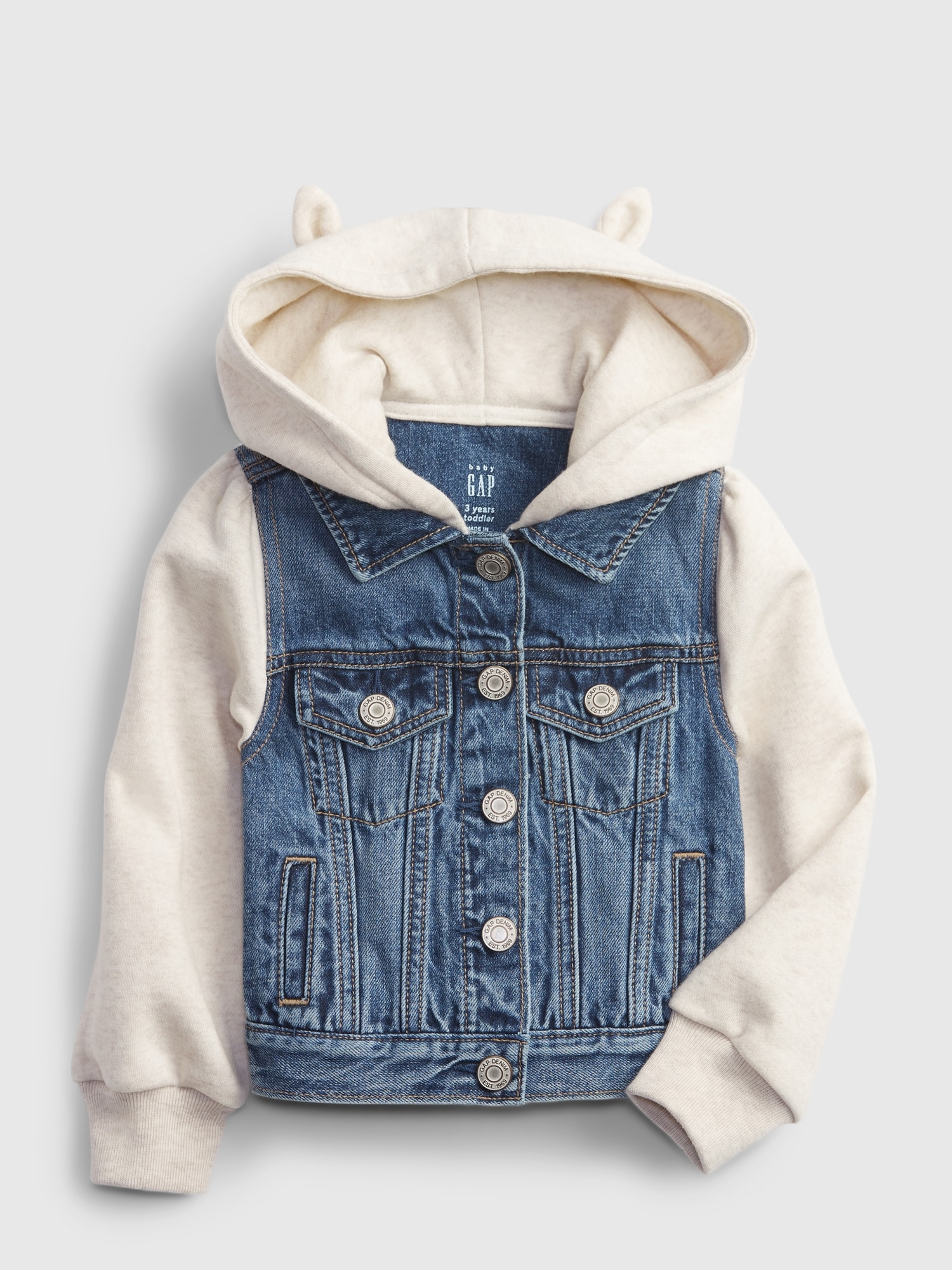 denim unicorn jacket